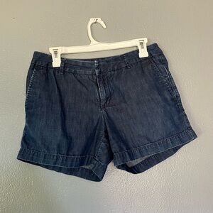 Banana Republic Blue Jean Shorts Classic Mid-Thigh